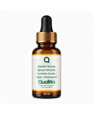 Combo Sérum do Futuro 30 mL + spray, Infusion do Futuro, com LumineCense 30 mL, com a Vitamina C mais pura e estável do mundo.