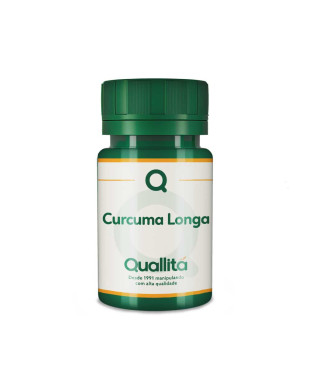 Curcuma Longa 300mg Extrato Padronizado 95% Curcuminóides + Piperina10mg Cápsulas Vegetais - Antiinflamatório Natural