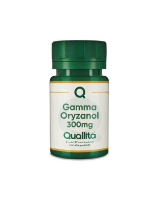 Gamma Oryzanol 300mg - Crescimento Muscular -30 Cápsulas Vegano