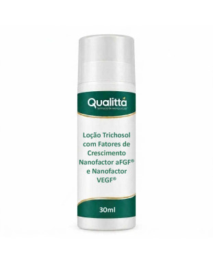 Loção Trichosol com Fatores de Crescimento (Nanofactor aFGF® e Nanofactor VEGF®) 