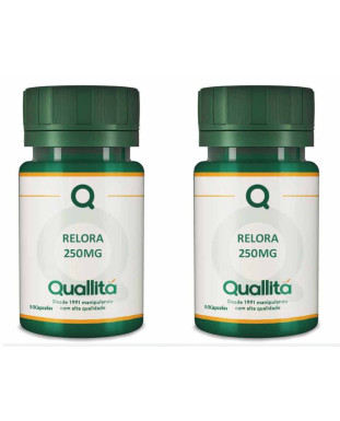 RELORA® 250MG DOIS POTES DE 30 CÁPSULAS –  FARMÁCIA QUALLITÁ