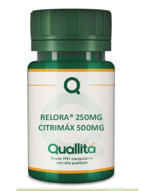 RELORA® 250MG CITRIMÁX 500MG CÁPSULAS – FARMÁCIA QUALLITÁ 