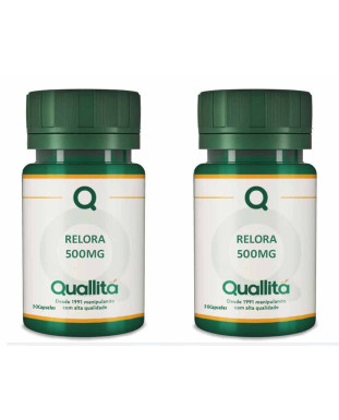 RELORA® 500MG DOIS POTES DE 30 CÁPSULAS –  FARMÁCIA QUALLITÁ