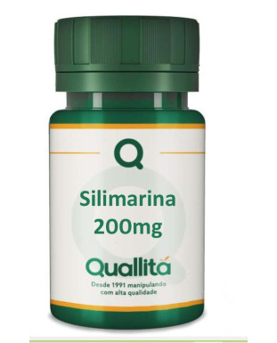 Silimarina 200mg - Protetor hepático natural - Cápsulas 