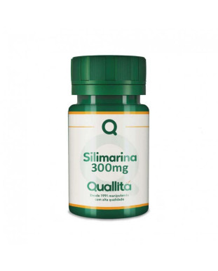 Silimarina 300mg - Cápsulas - FARMÁCIA QUALLITÁ