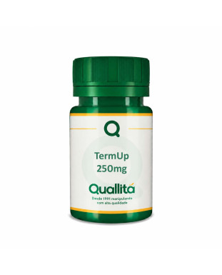 TermUp 250mg 60 Cápsulas - Efeitos prolongados da cafeína.