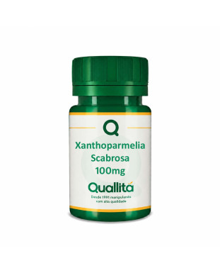 Xanthoparmelia Scabrosa 100mg – Cápsulas – Quallitá 